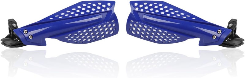 HAONEL Universal Dirt Bike Handguards 7/8" 22mm Plastic Motorcycle Handlebar Lever Hand Protector Accessories for Off-Road Motocross Enduro ATV Pit Bike(Blue and White) - Image 5